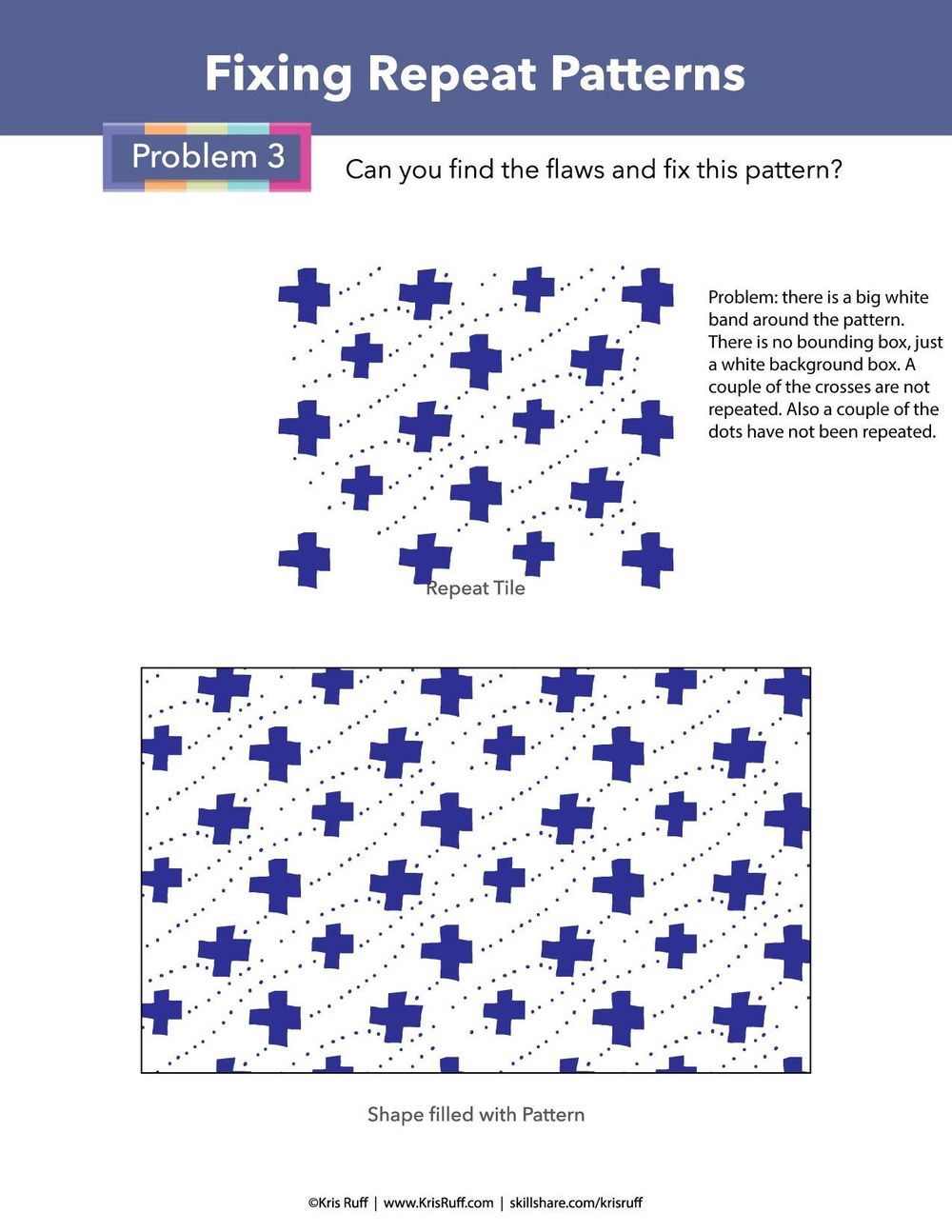 Fixing problems in patterns - image 3 - student project