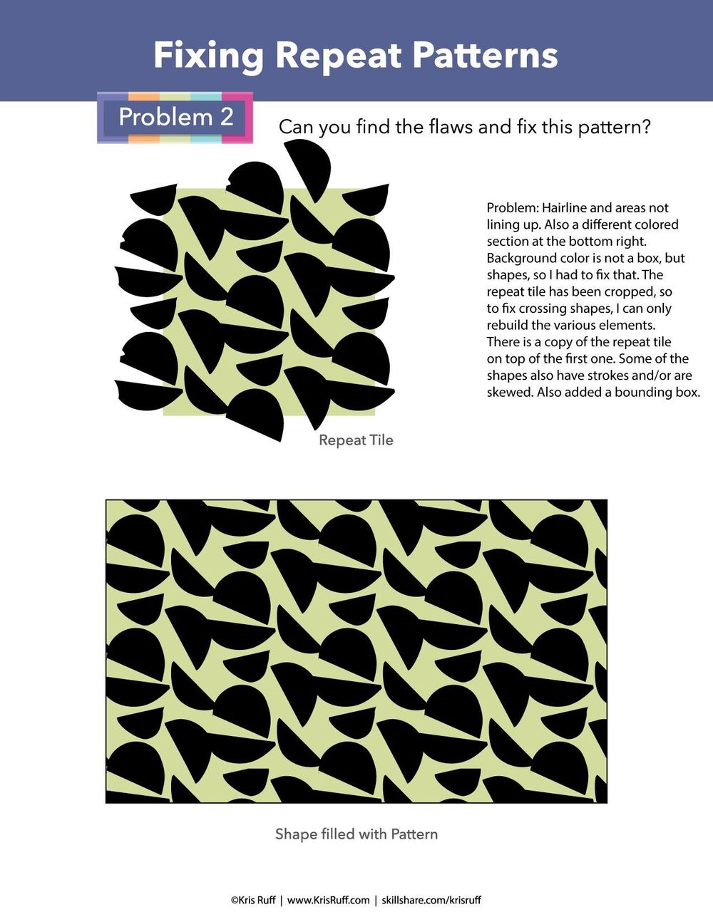 Fixing problems in patterns - image 2 - student project