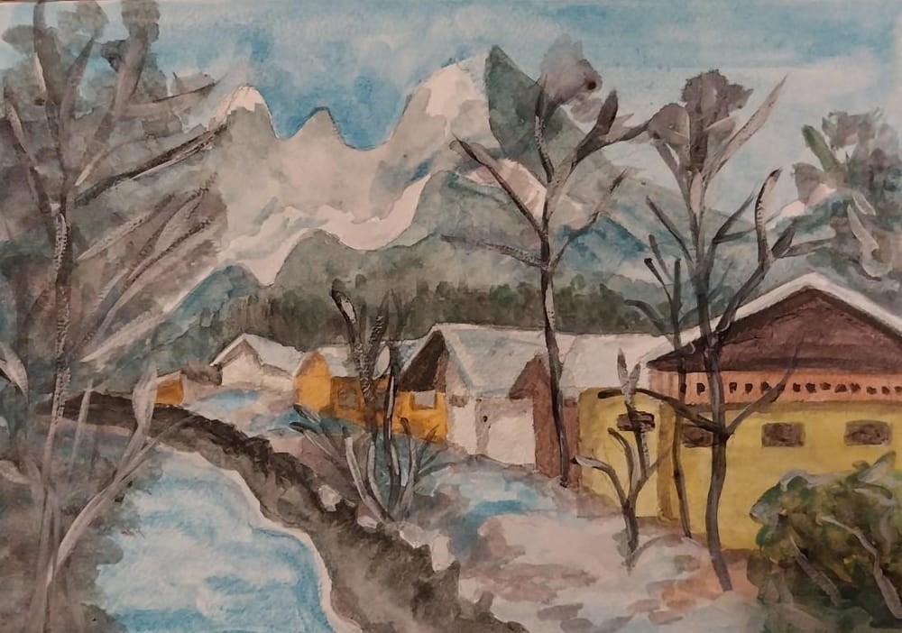 30 days European Landscapes in Watercolour - image 3 - student project