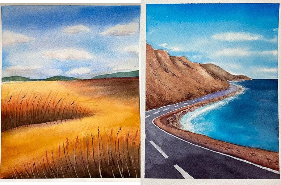 World Watercolor Month - image 13 - student project