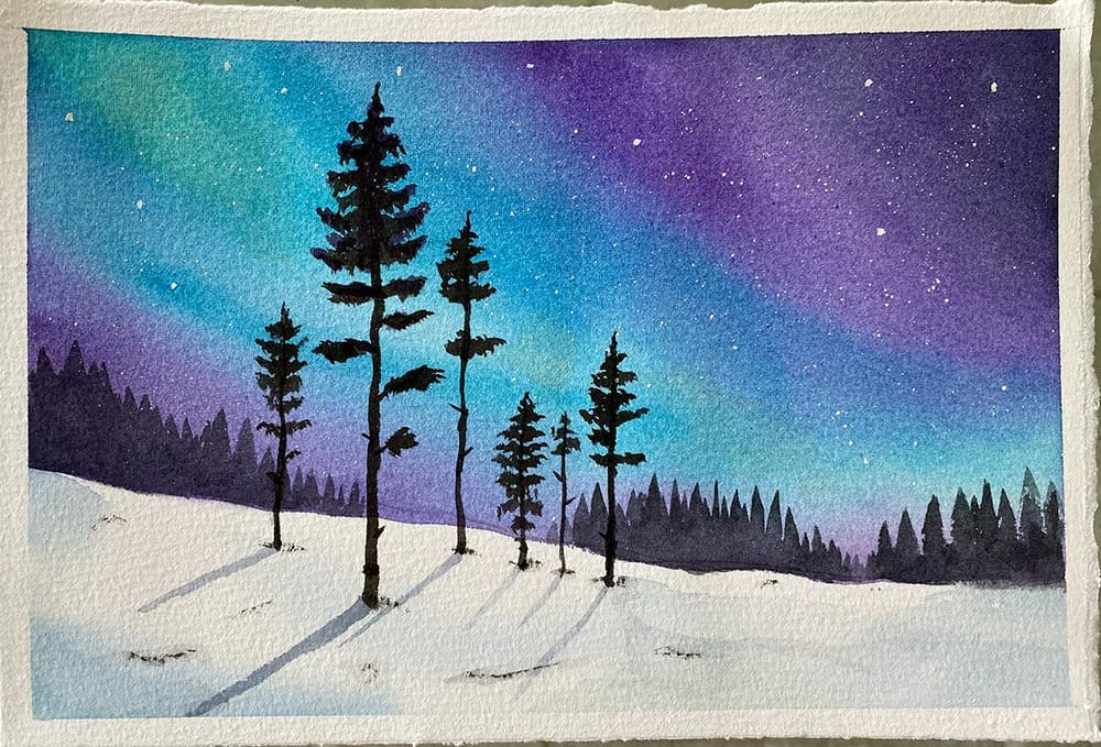 World Watercolor Month - image 2 - student project