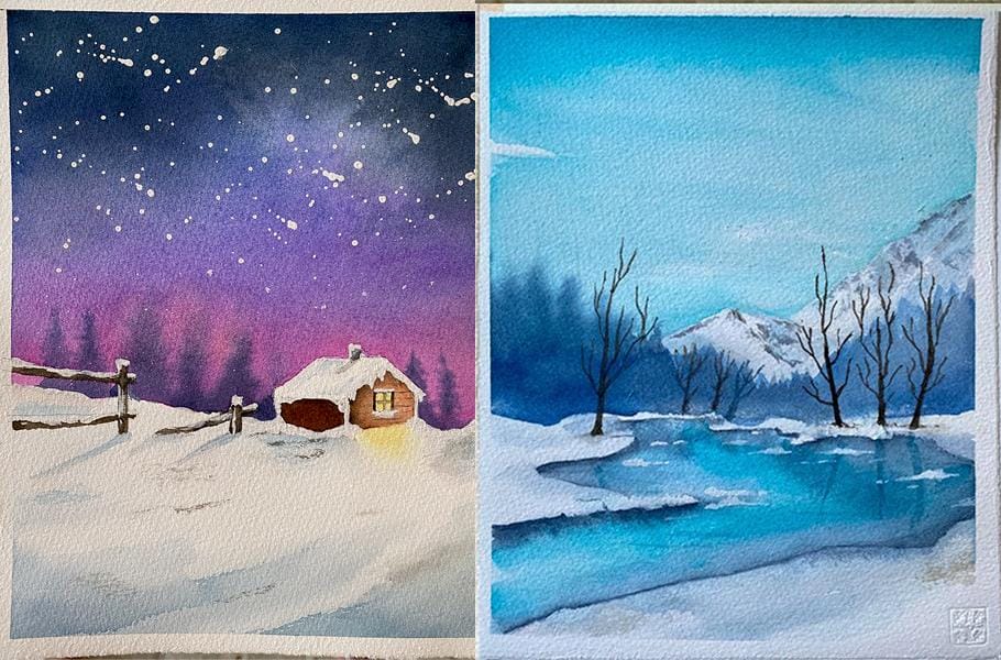 World Watercolor Month - image 5 - student project