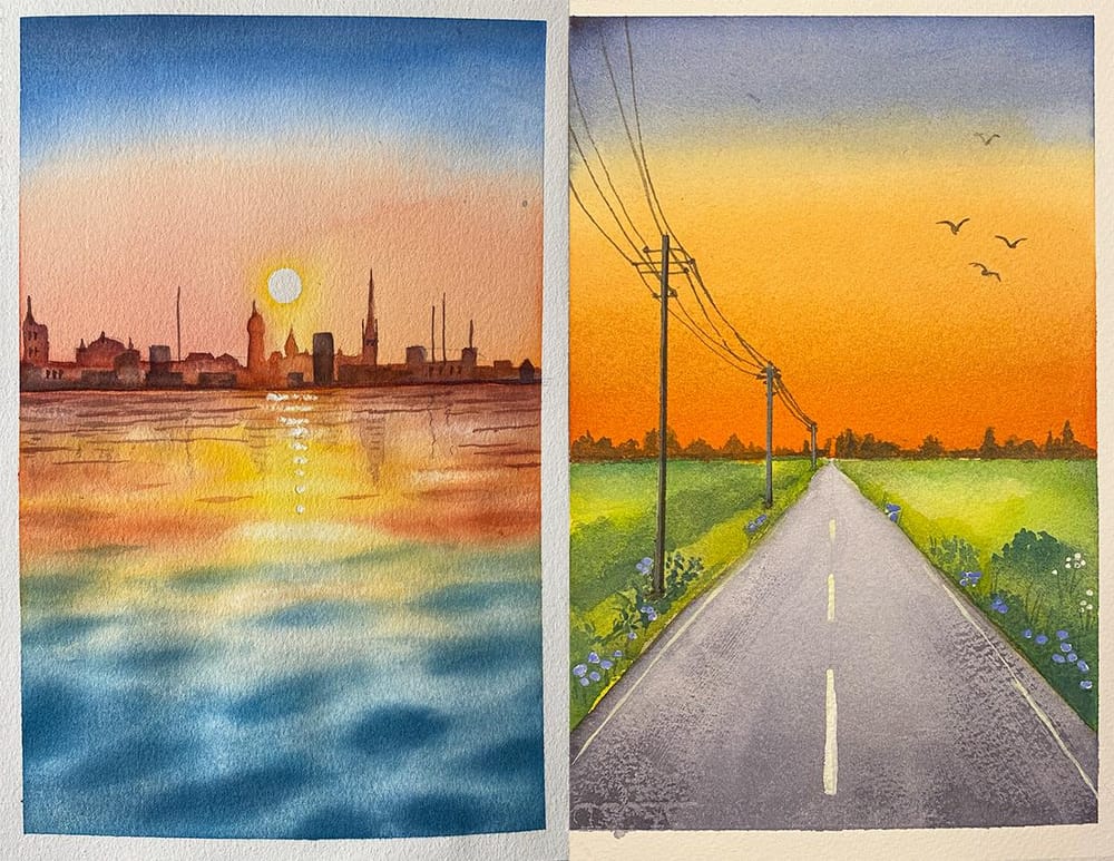 Shades of Sunset - image 5 - student project