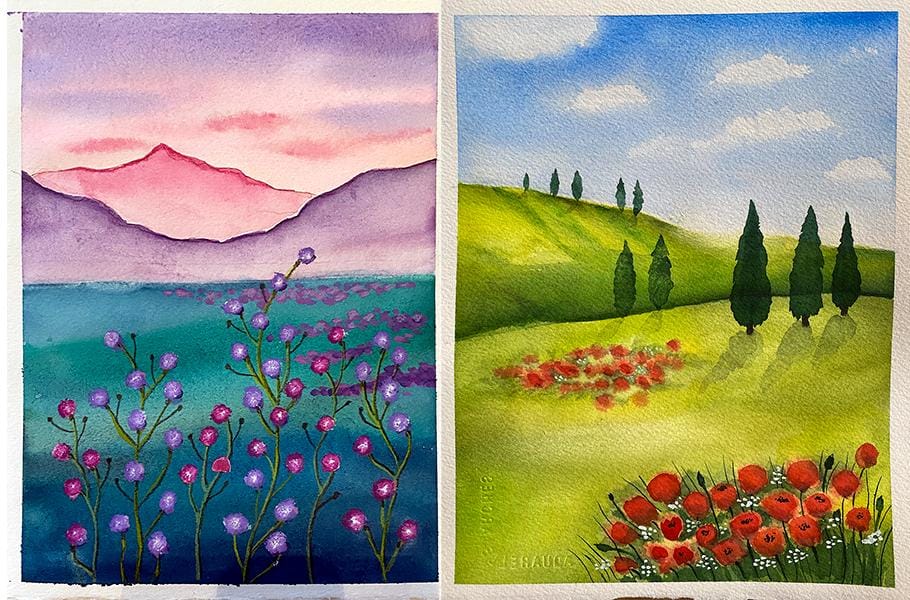 World Watercolor Month - image 20 - student project