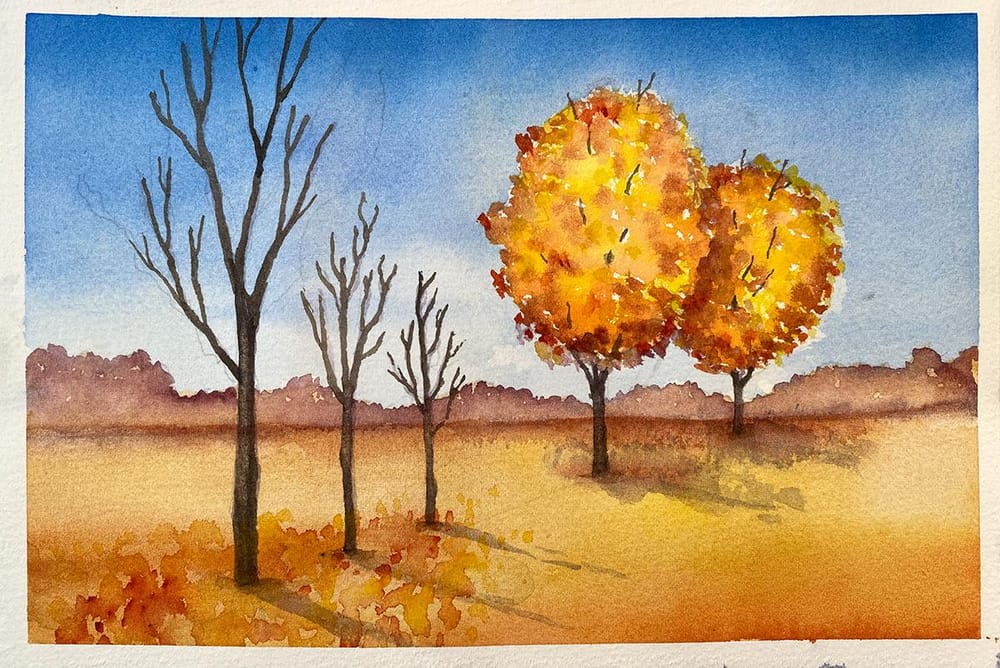 World Watercolor Month - image 7 - student project
