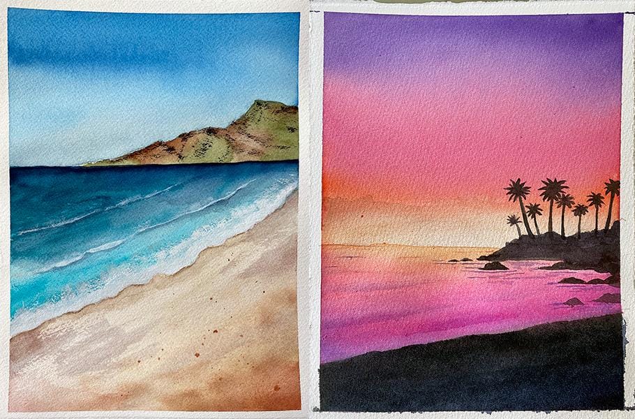 World Watercolor Month - image 14 - student project