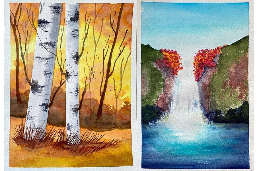 World Watercolor Month - image 9 - student project