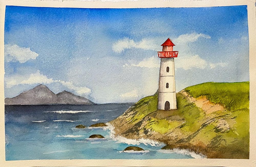 World Watercolor Month - image 12 - student project