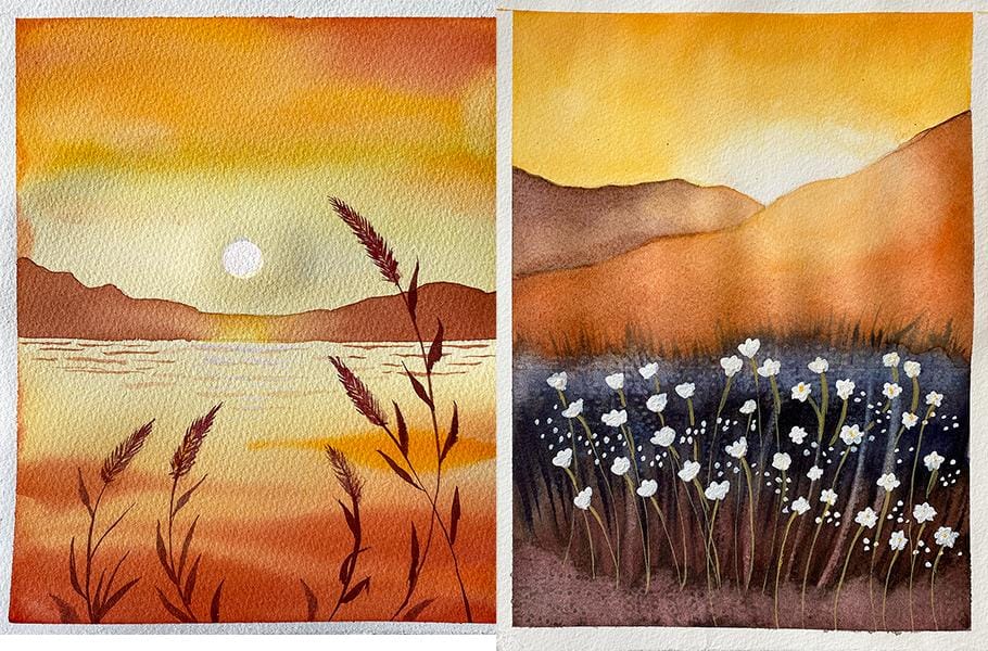 World Watercolor Month - image 15 - student project