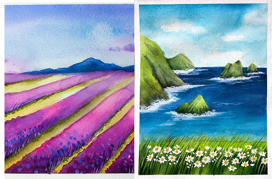 World Watercolor Month - image 19 - student project