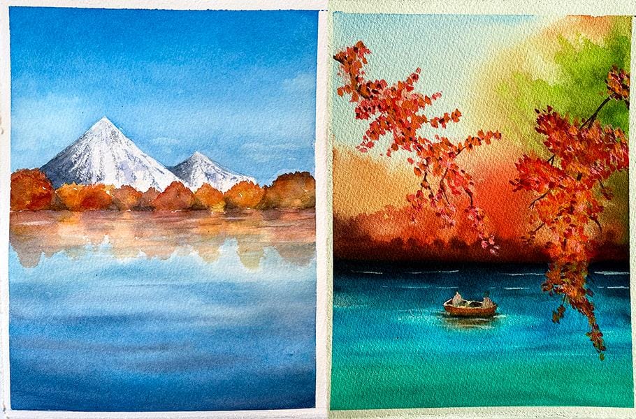 World Watercolor Month - image 8 - student project