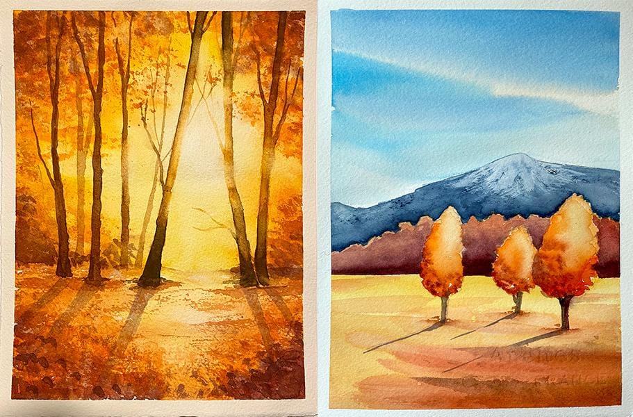 World Watercolor Month - image 10 - student project