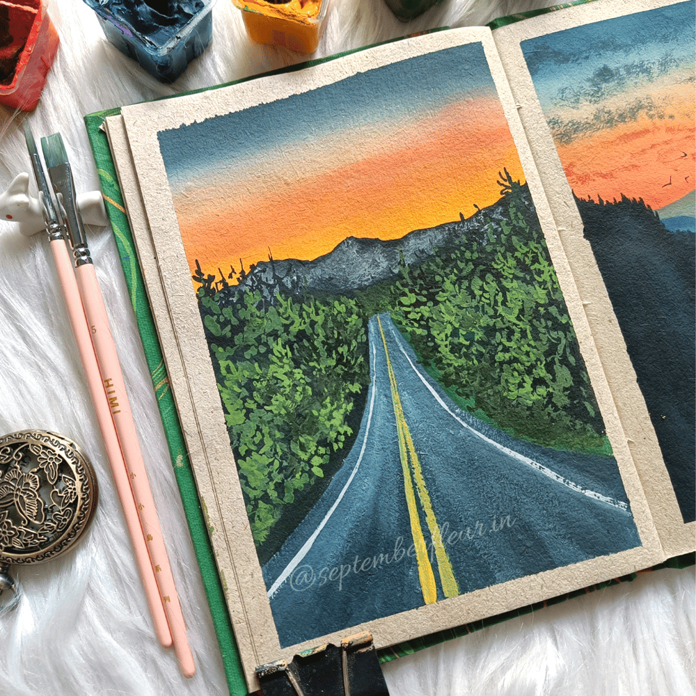 15 days gouache challenge - image 4 - student project