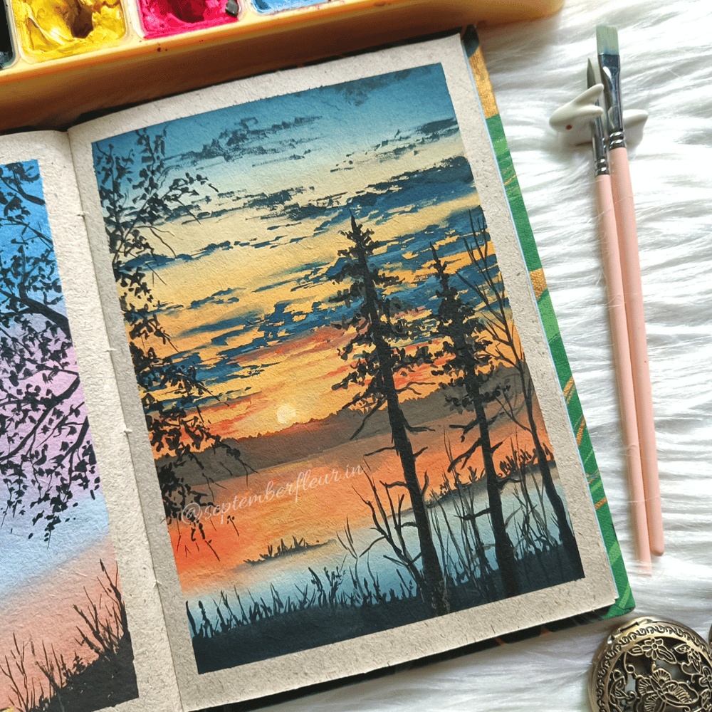 15 days gouache challenge - image 5 - student project