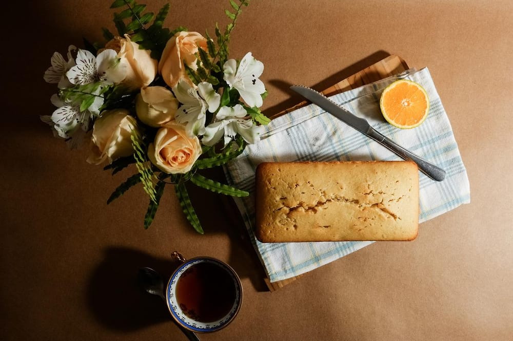 Mugs, Flowers & Orange Cake - image 4 - student project