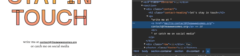 Accessibility audit and fixes - image 7 - student project