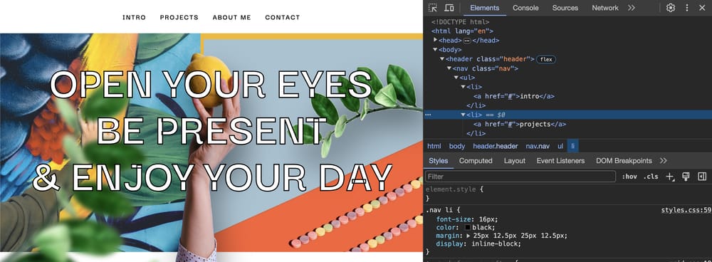 Accessibility audit and fixes - image 5 - student project