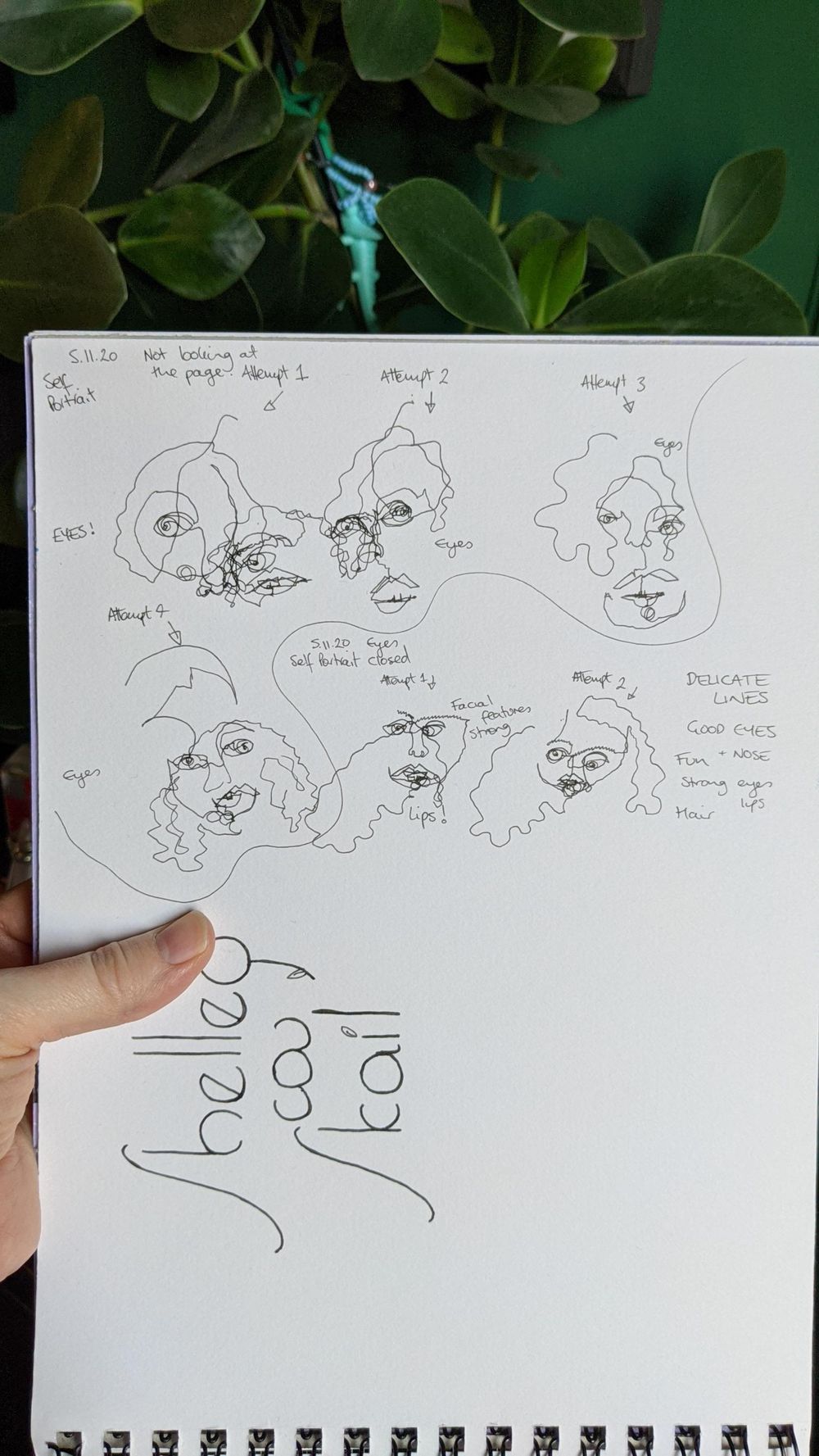 Self Portraits - image 2 - student project