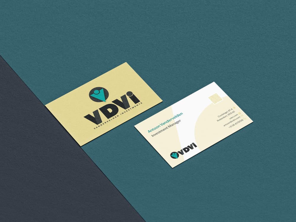 Vandervelden Investments business card - image 3 - student project
