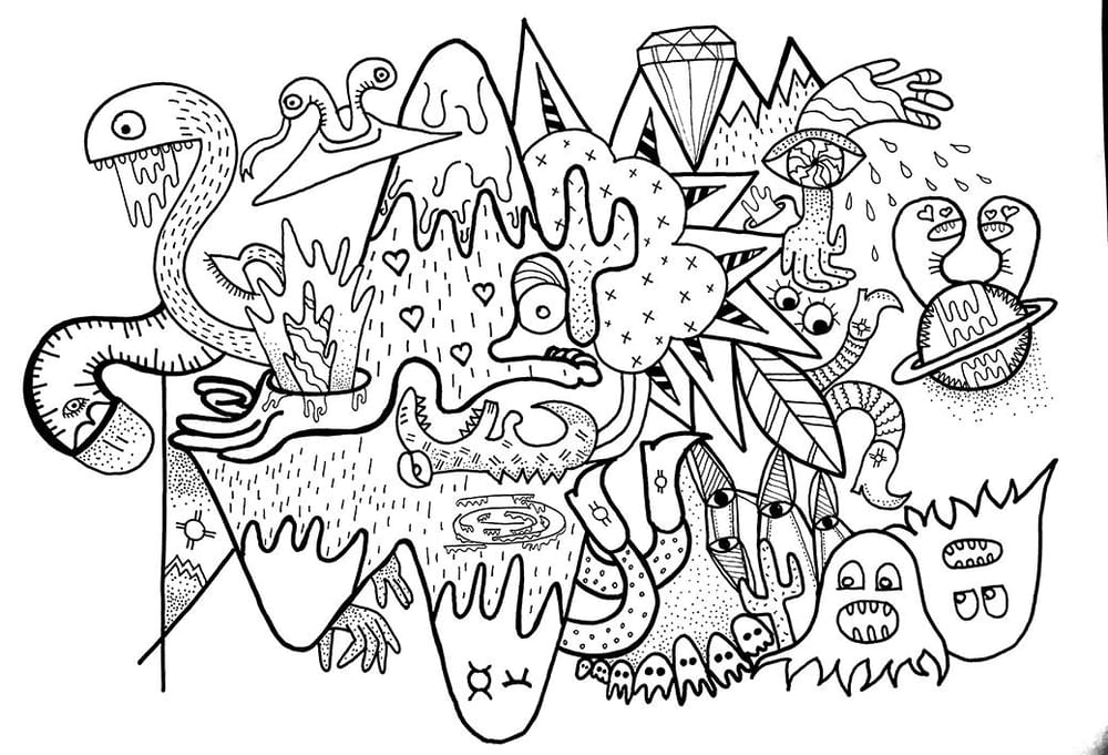 Big Mountain Doodle - image 2 - student project