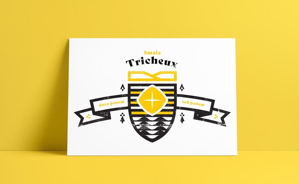 Just another Draplin inspired Crest - image 7 - student project