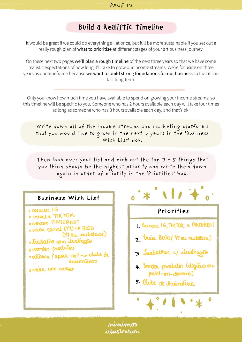 Plans for my creative career - image 1 - student project