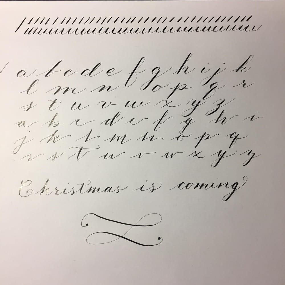 10-Day Calligraphy Challenge - image 4 - student project