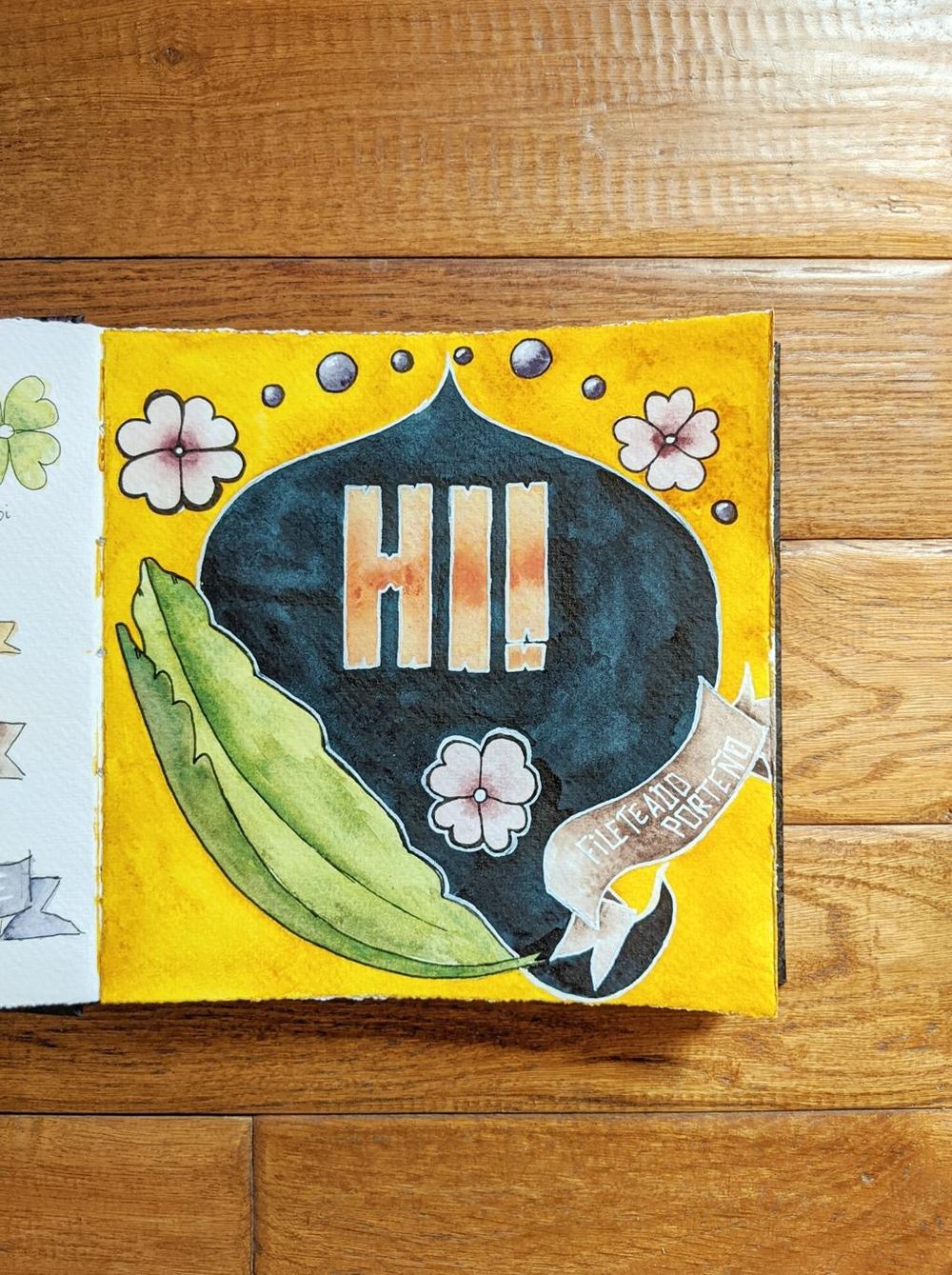 Fileteado Porteno style illustrations - image 5 - student project