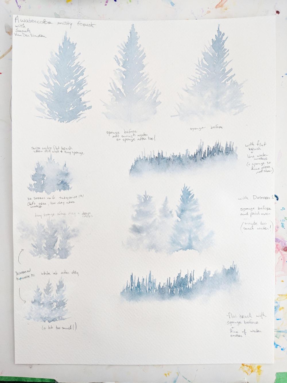 Misty forest - image 1 - student project