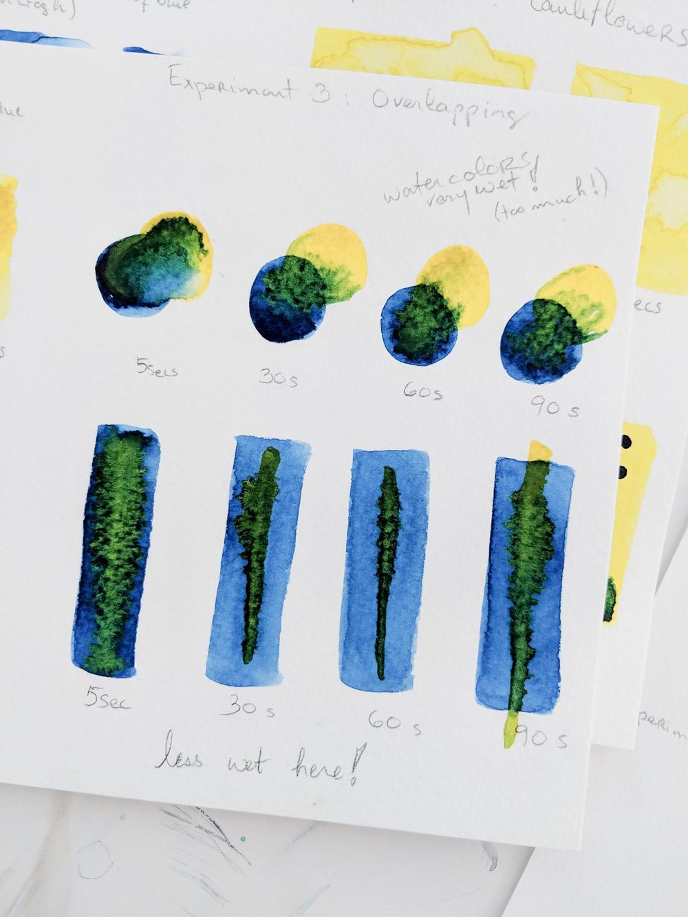 Experiments in watercolors with Ohn Mar Win - image 4 - student project