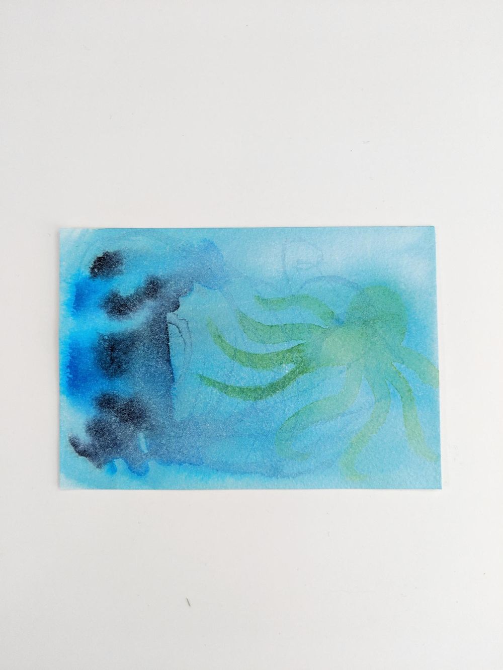 Abstract watercolor projects - image 2 - student project