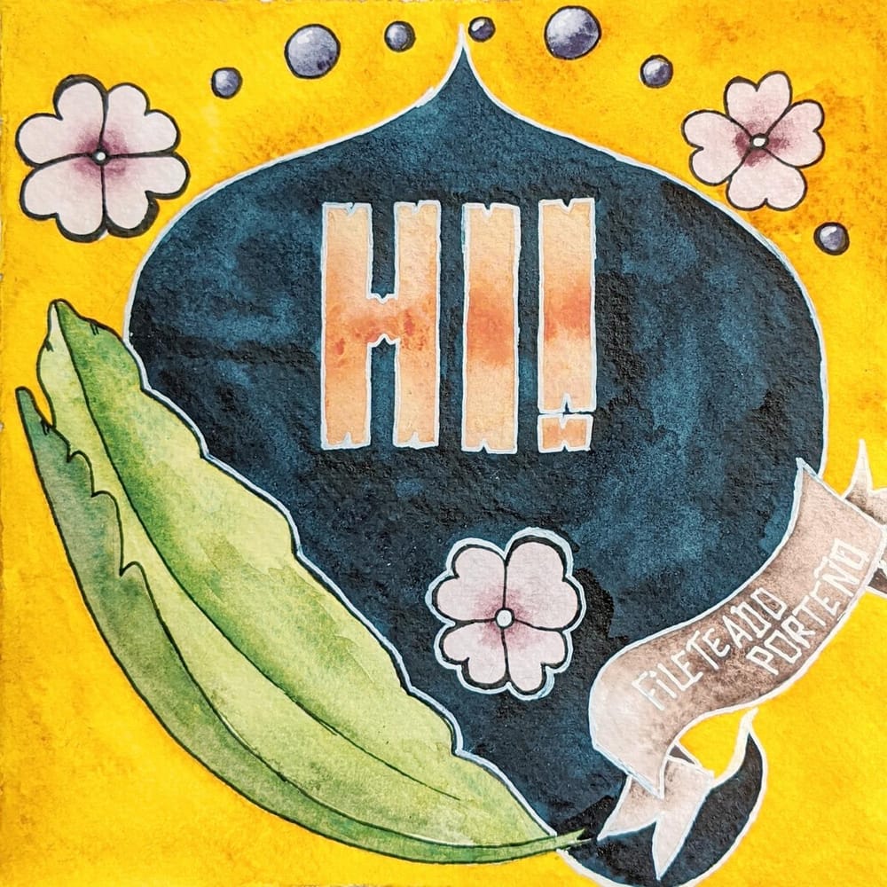 Fileteado Porteno style illustrations - image 4 - student project