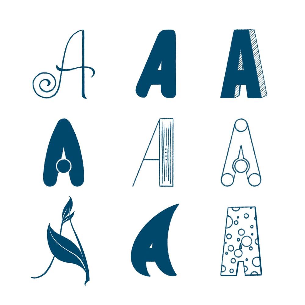 Lettering yay - image 1 - student project