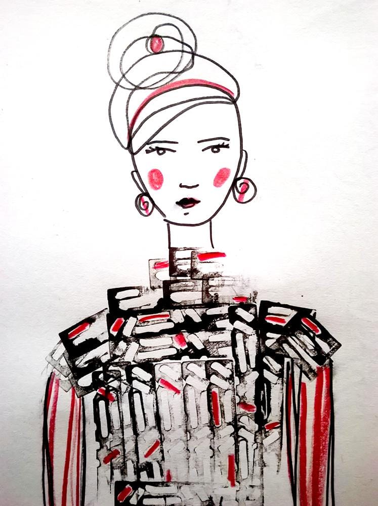 ink and patterns :)  - image 32 - student project