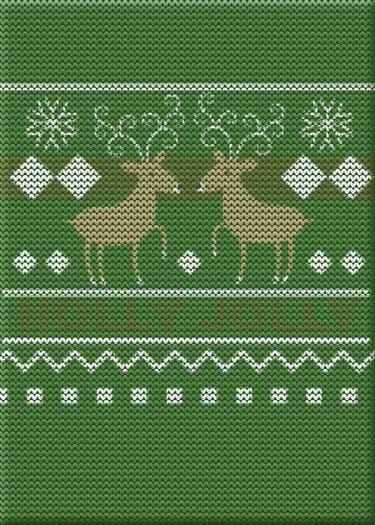 My Ugly Christmas Sweater Chunky 25px knit - image 2 - student project