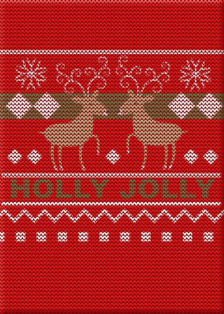 My Ugly Christmas Sweater Chunky 25px knit - image 1 - student project