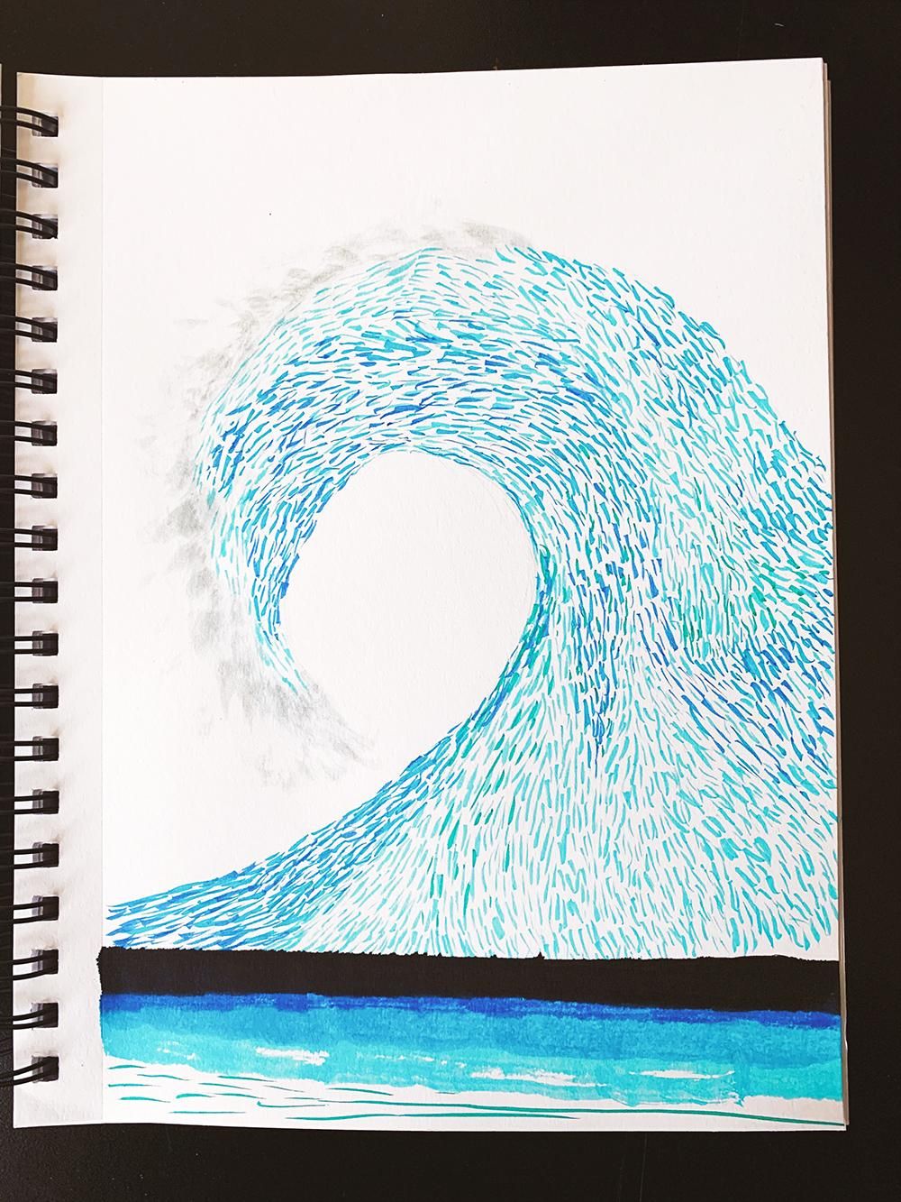 Brush Pen Adventures & Abstract Art - image 2 - student project