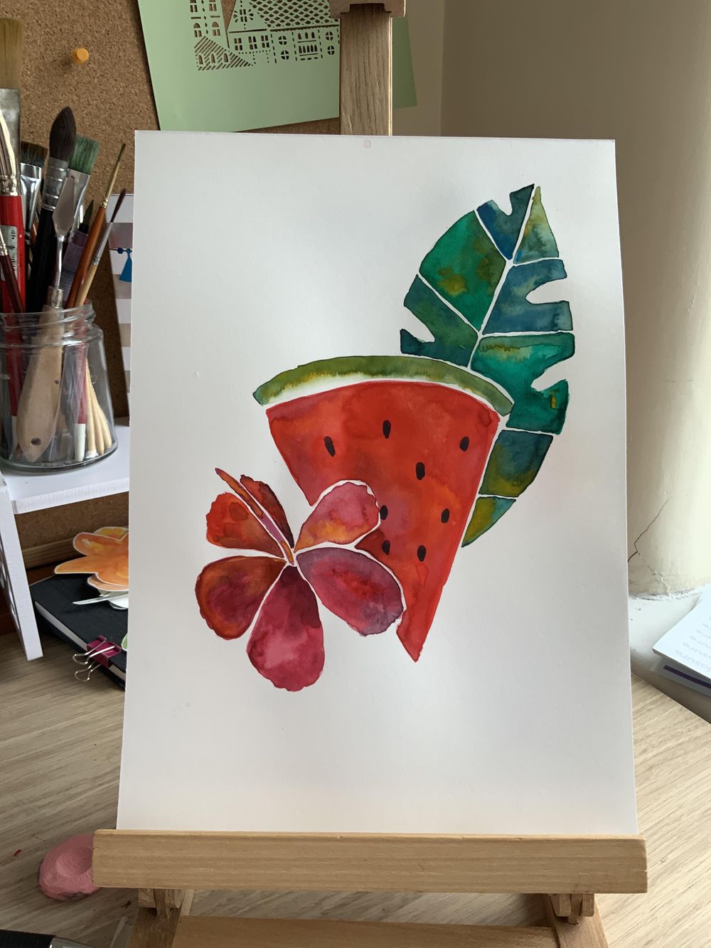 watercolour love - image 2 - student project