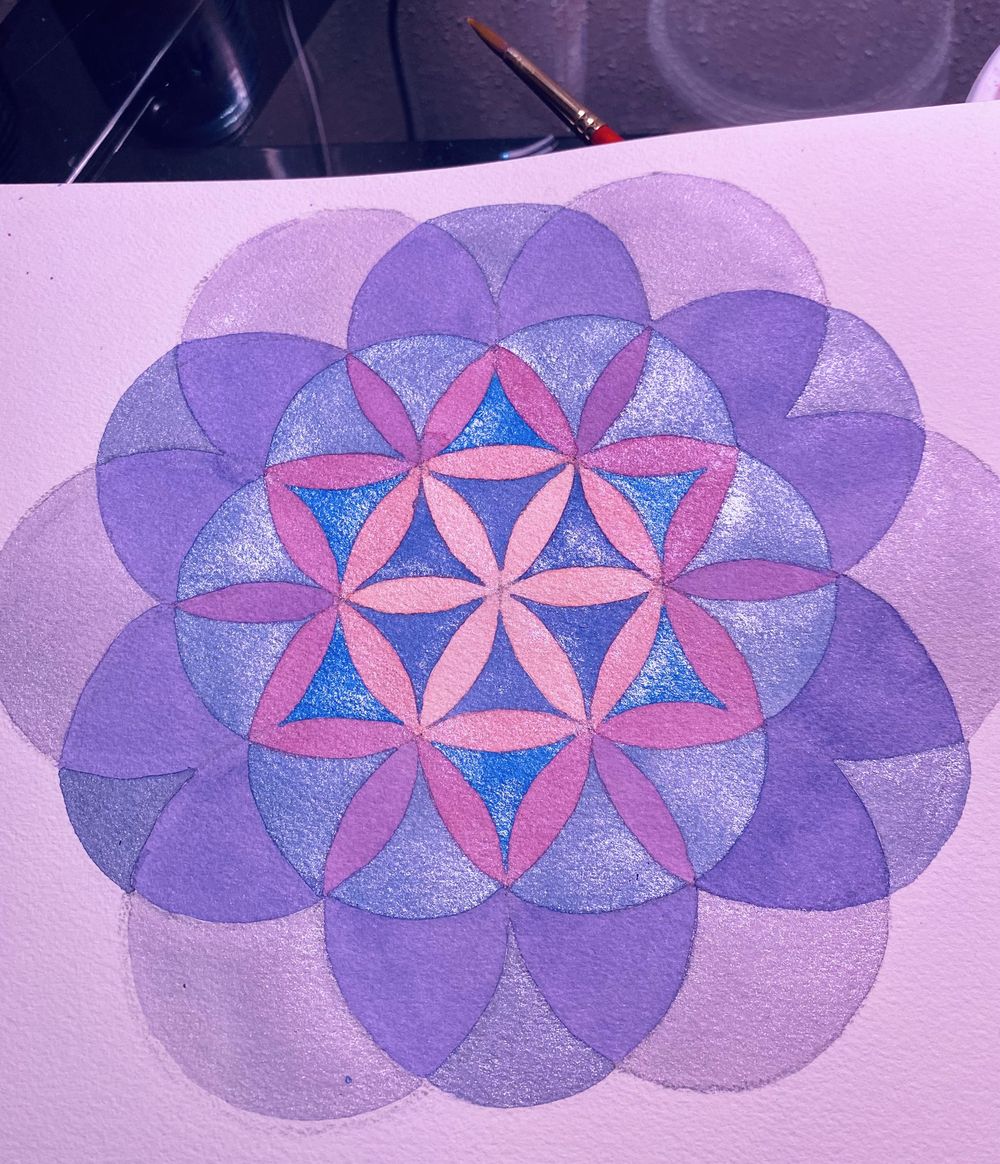 Flower in Ink - image 1 - student project