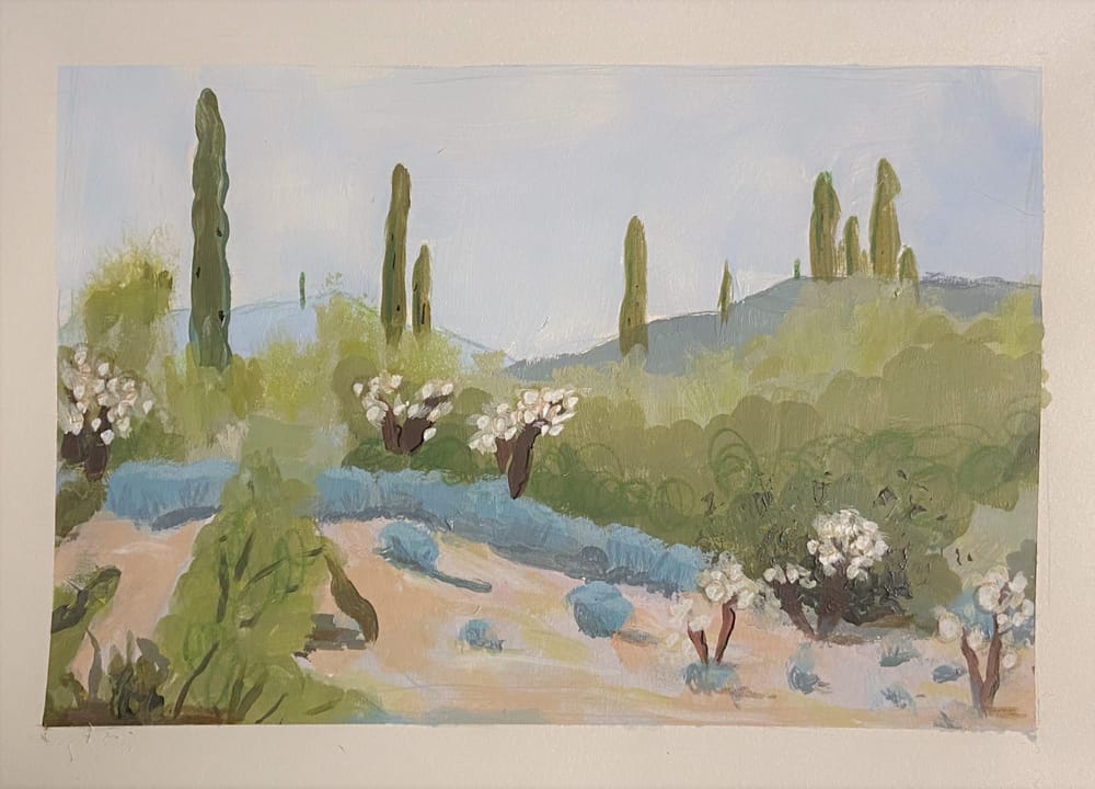 Desert Landscape Attempt - image 1 - student project