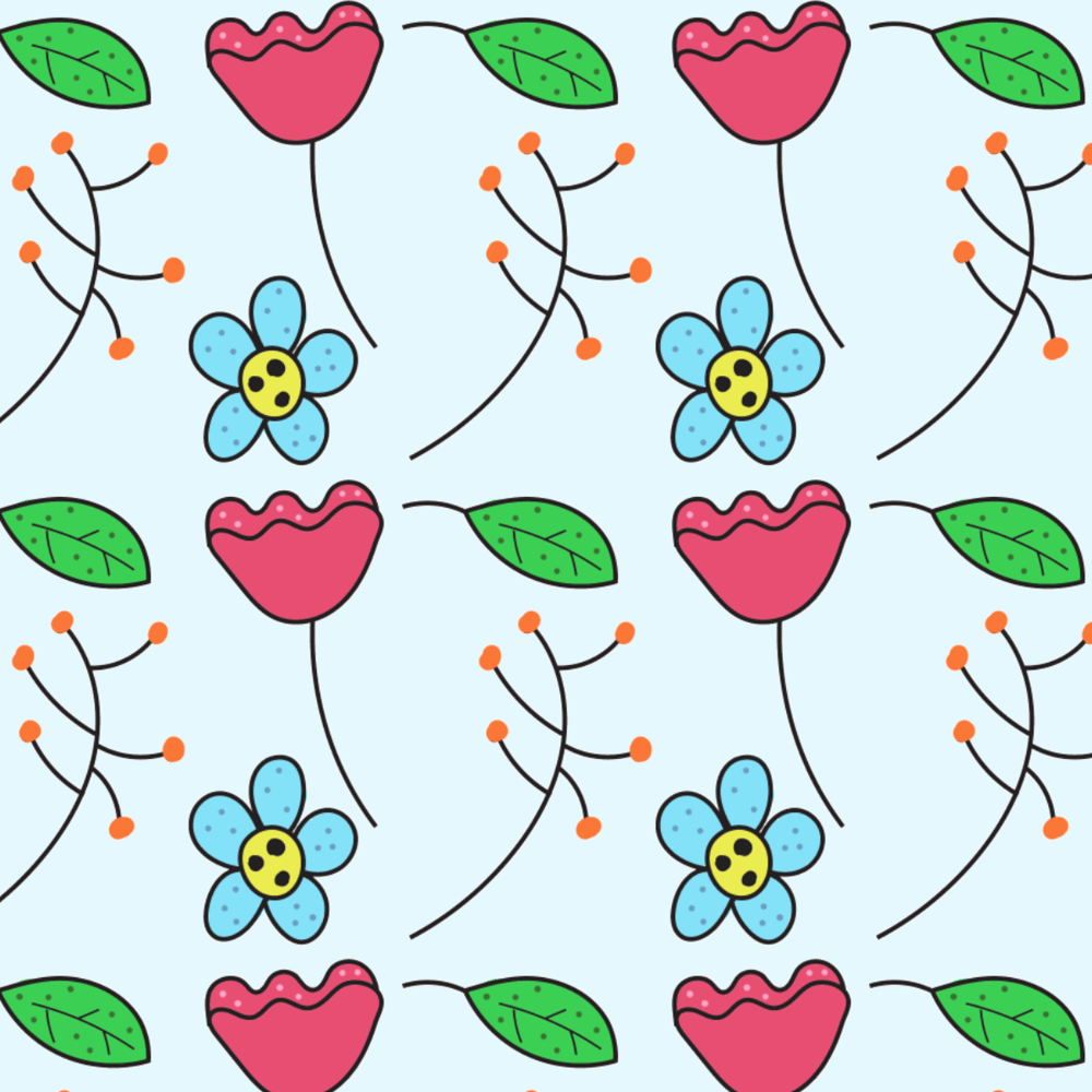 Doodle Patterns - image 1 - student project