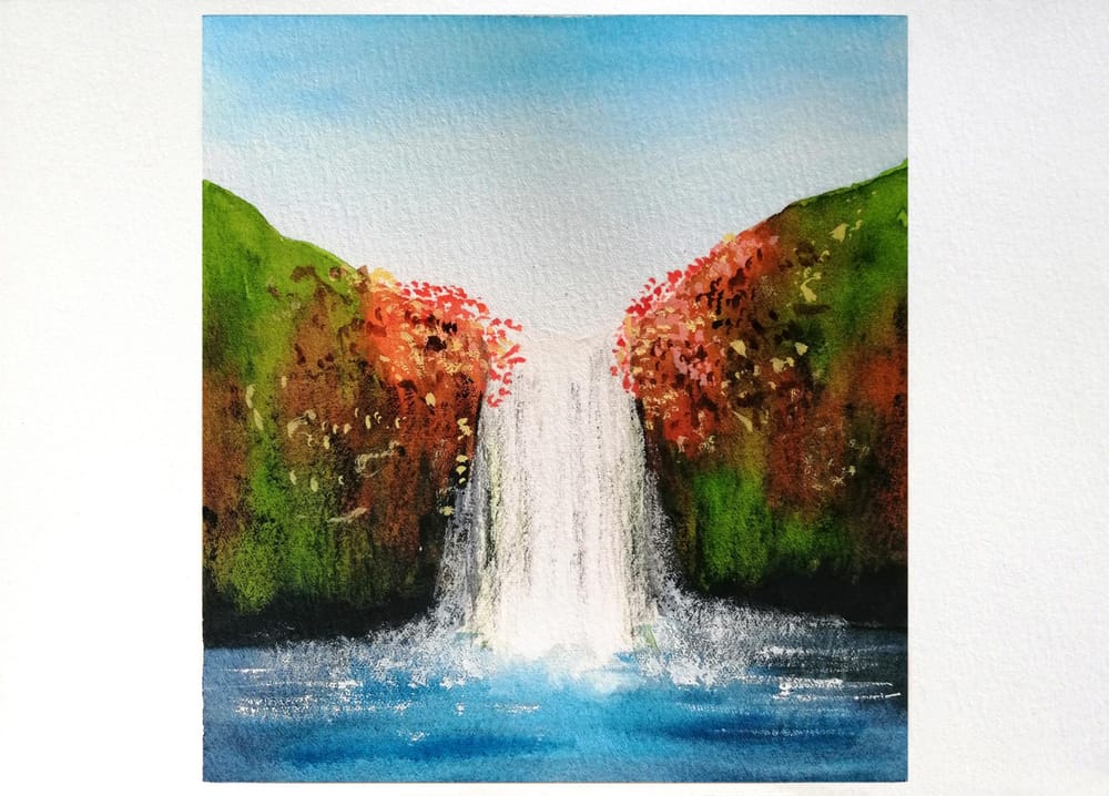 Watercolour Seasons - image 14 - student project