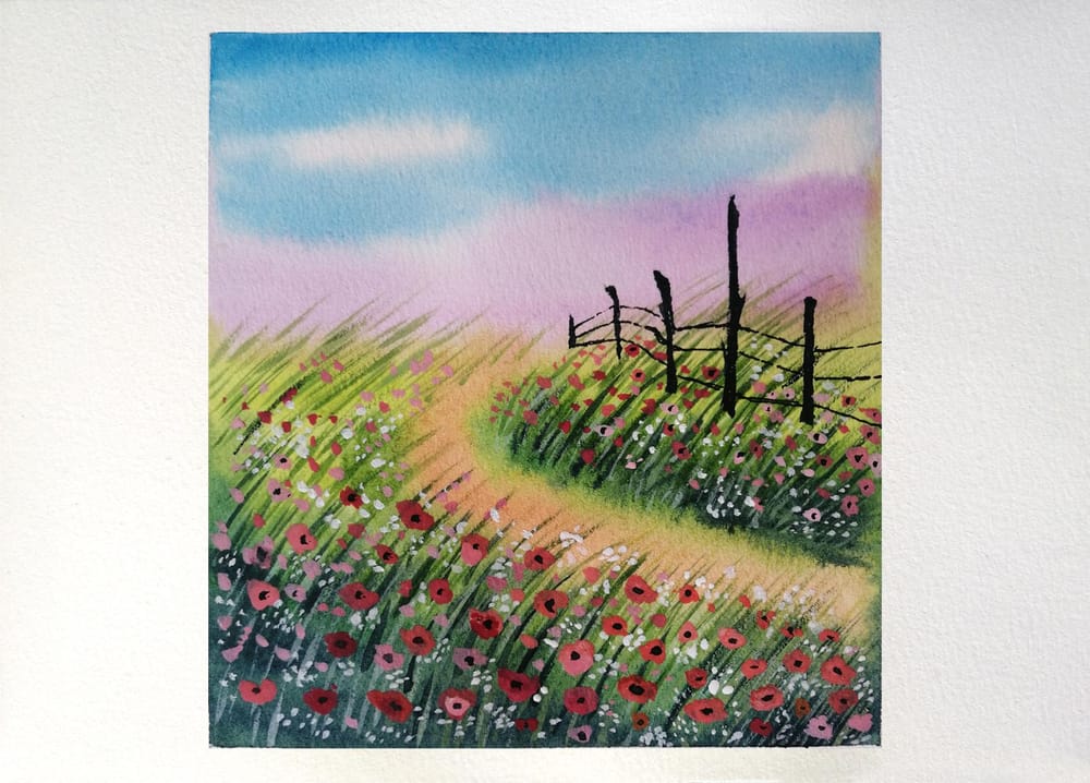 Watercolour Seasons - image 29 - student project