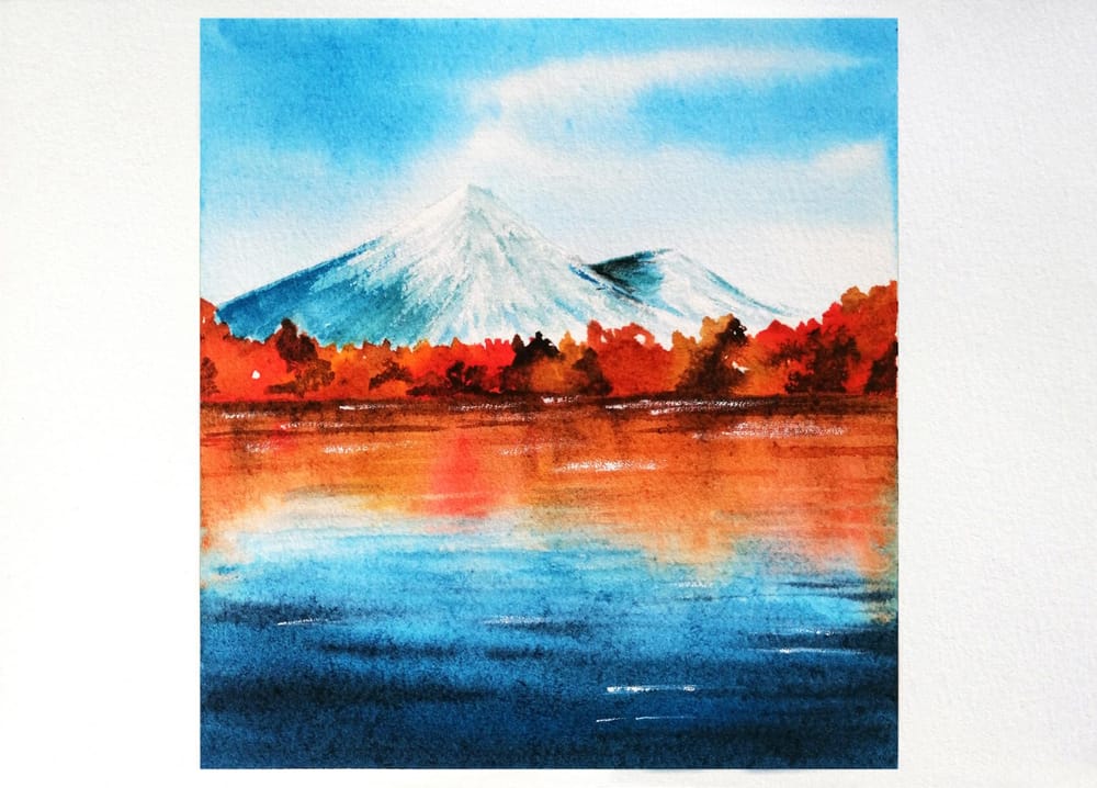 Watercolour Seasons - image 15 - student project