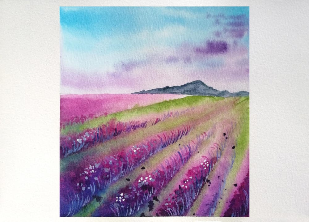 Watercolour Seasons - image 30 - student project