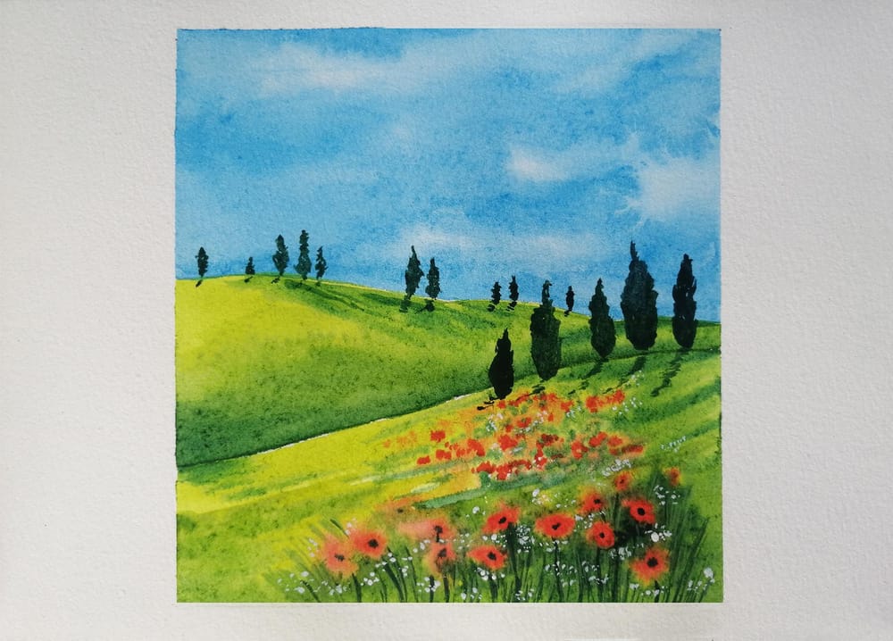 Watercolour Seasons - image 27 - student project