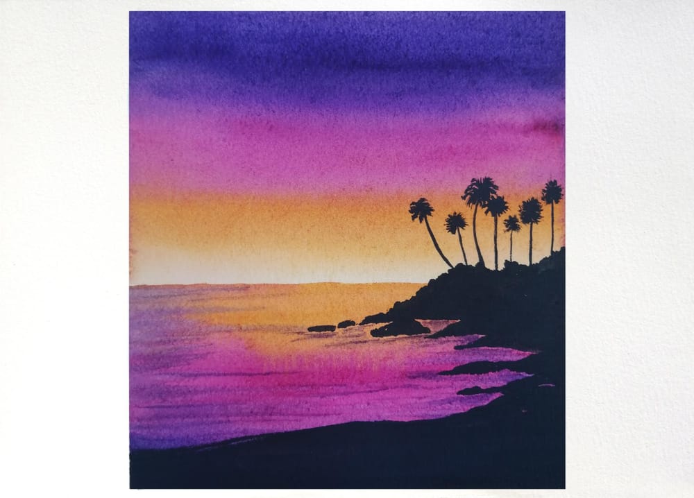 Watercolour Seasons - image 22 - student project