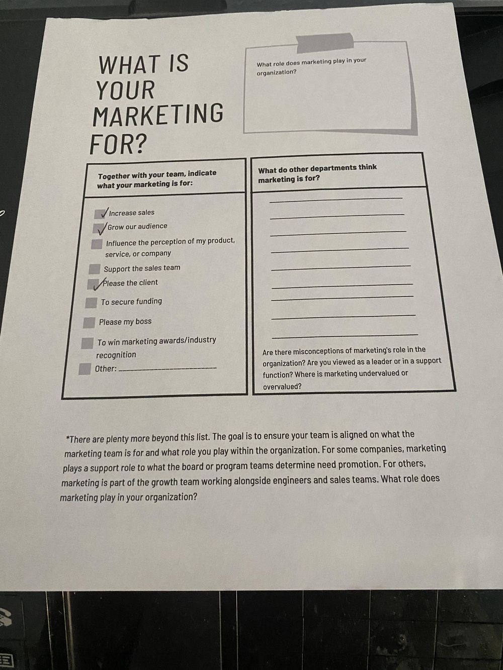 Sara's Marketing - image 2 - student project