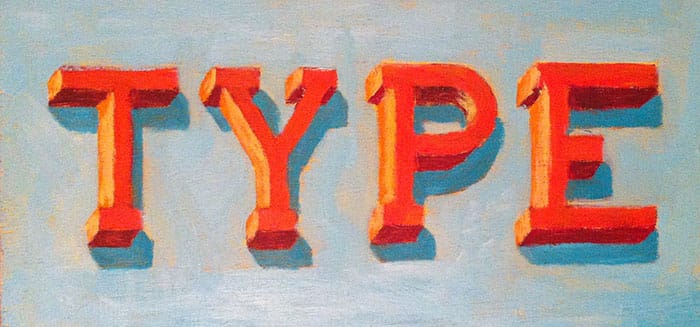 Lettering with Texture - image 7 - student project