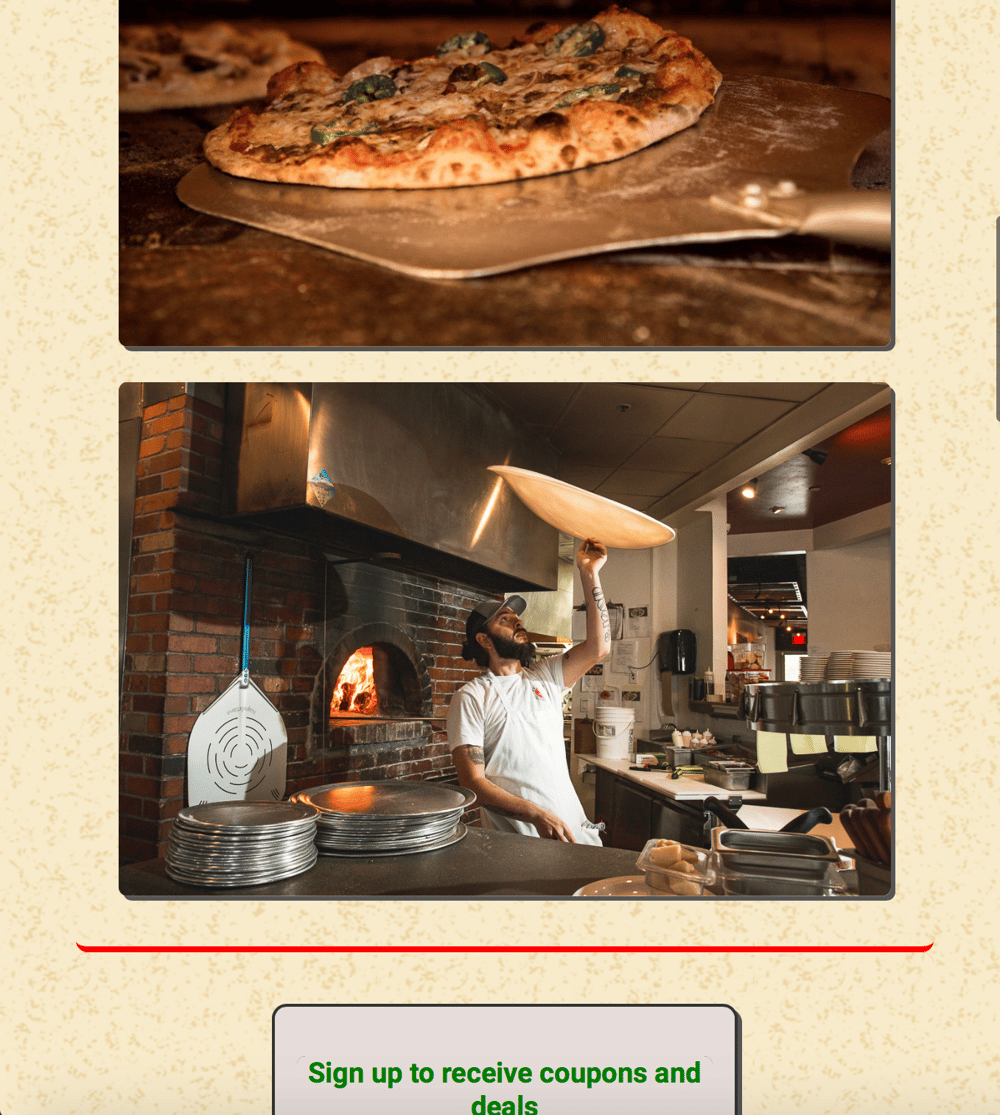 FlexBox Project - Pizza Time - image 6 - student project